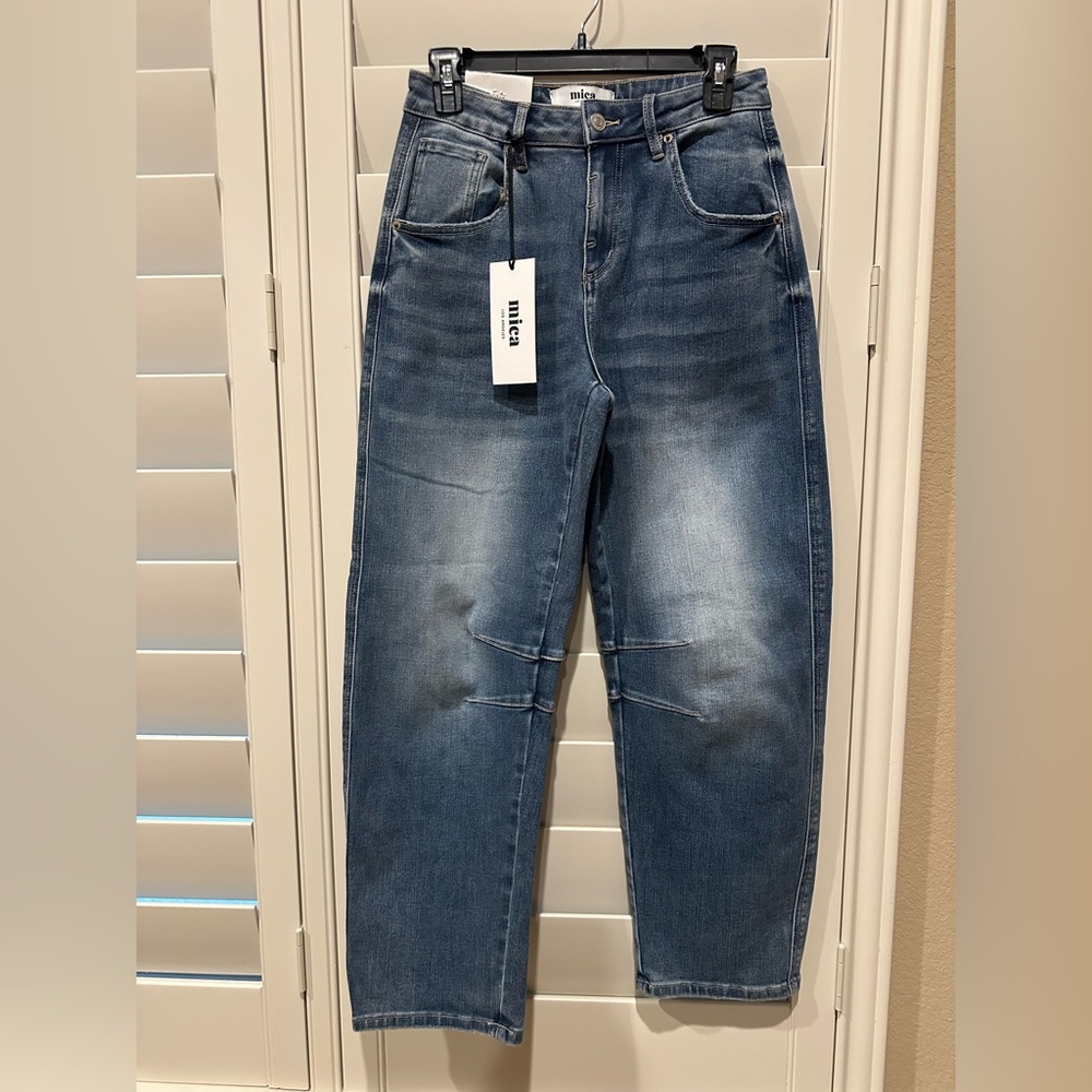 MICA Denim Barrel Jeans NWT Size 24
